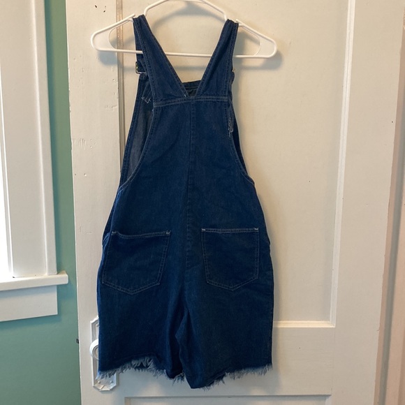 Vintage Mr. Leggs Jean Short Overalls “Uncle Sam” - Picture 7 of 7